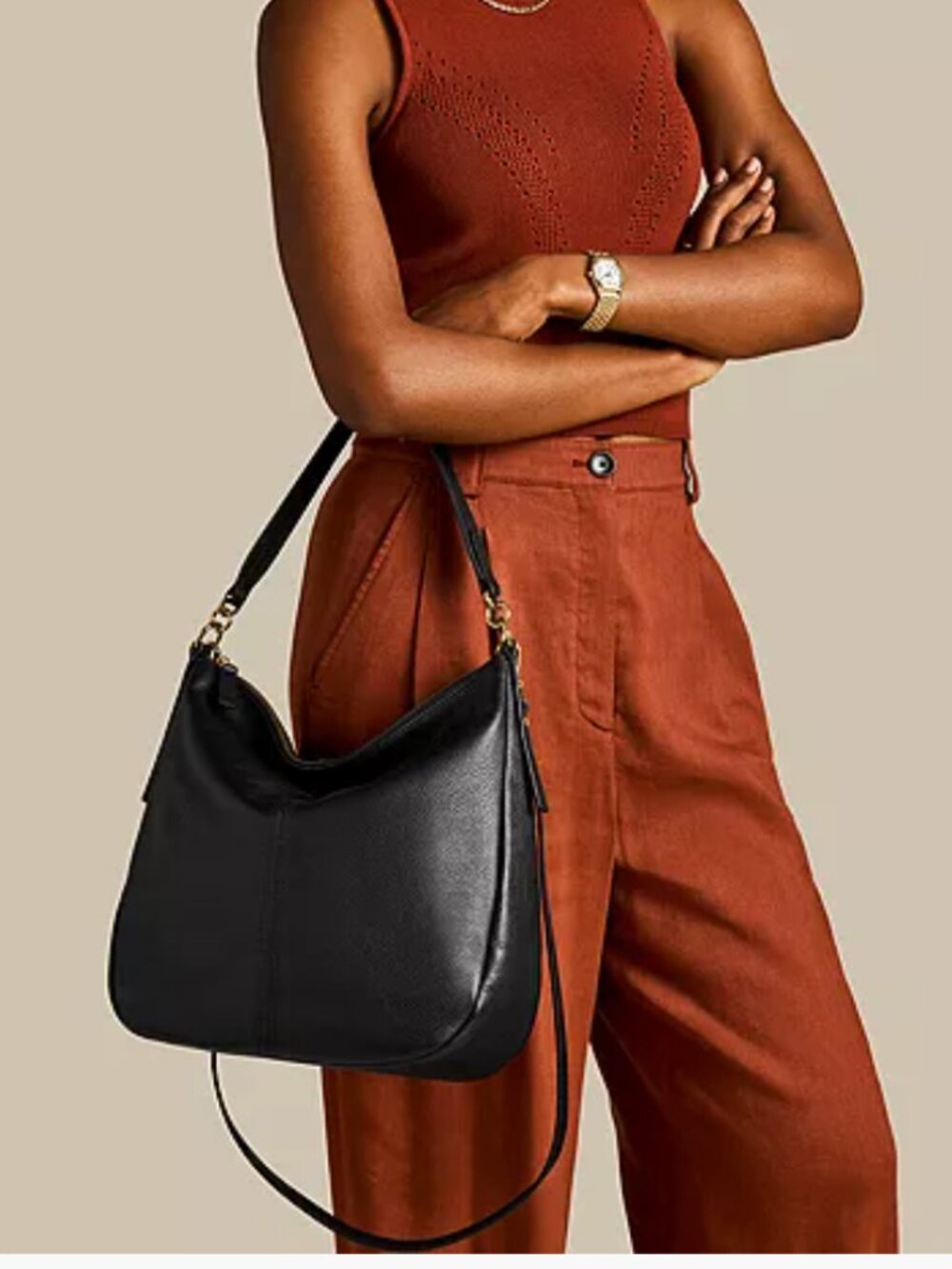 Fossil Jolie LeatherHobo bag